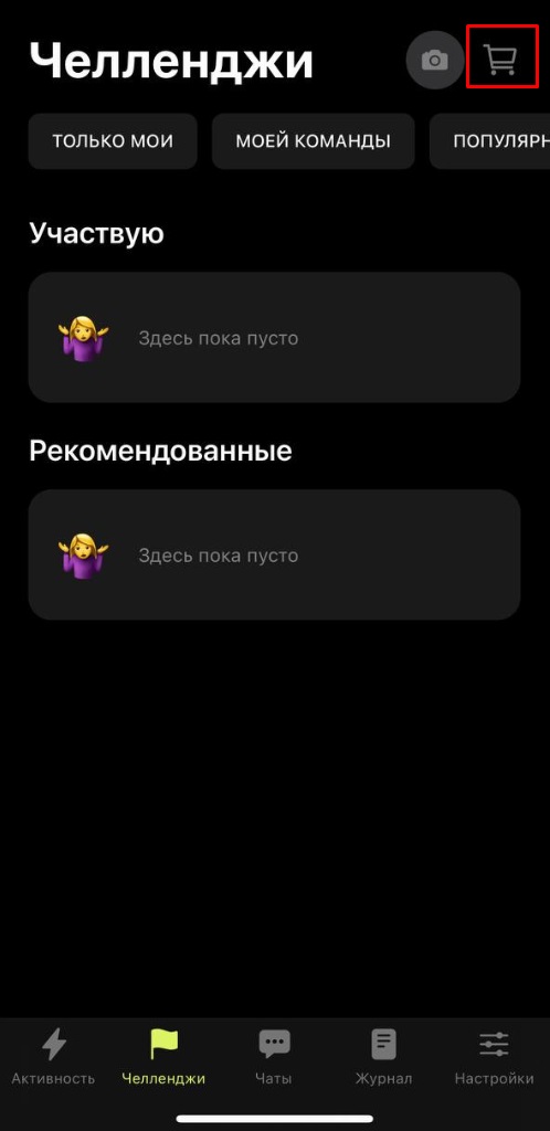 📱 Магазин в приложении